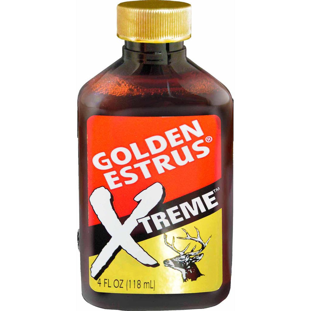 Wildlife Research Wildlife Research Golden Estrus Xtreme 2 Oz. Squirt Top Scent Elimination and Lures