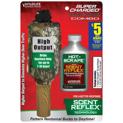 Wildlife Research Wildlife Research Super Charged Scrape Dripper Combo Scent Elimination and Lures