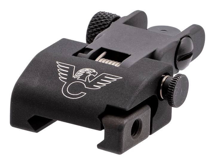 Wilson Combat Wilson Combat Rail Mount, Wils Trqdsr Ar15 Rear Sight Flipup Bus Firearm Accessories