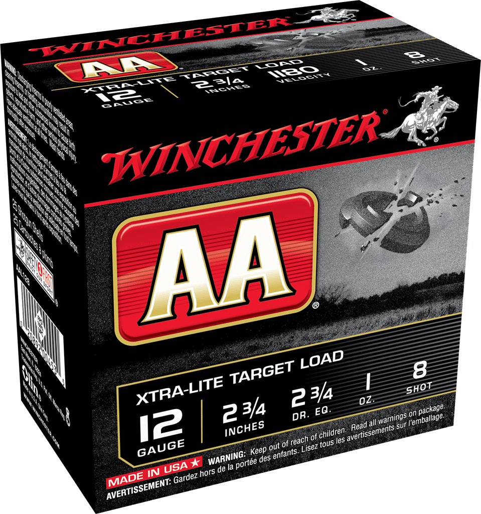 Winchester Ammo Winchester Aa Xtra-lite Load 12 Ga. 2.75 In. 1 Oz. 8 Shot 25 Rd. Ammo