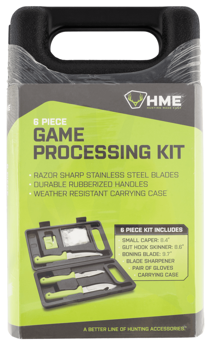 HME Hme Hunting Dressing Kit, Hme Kn-6phdk 6pcs Hunting Dressing Kit Accessories