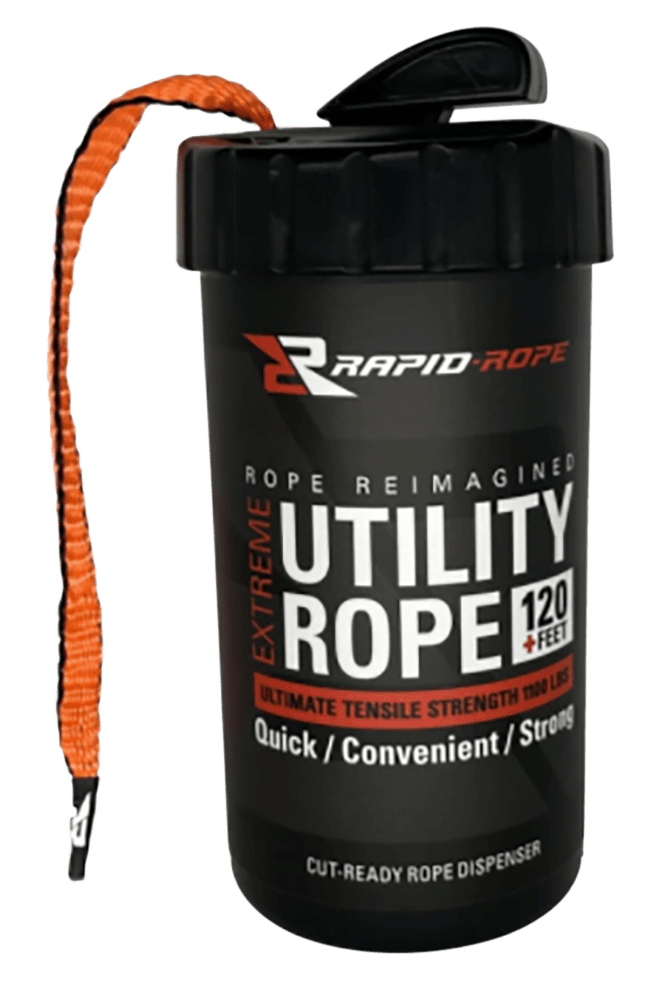 RAPID ROPE LLC Rapid Rope Llc Rope Canister, Rapid Rrco6010 Rope Canister 120ft Orange Accessories