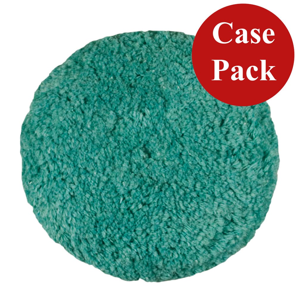 Presta Presta Rotary Blended Wool Buffing Pad - Green Light Cut/Polish - *Case of 12* Boat Outfitting