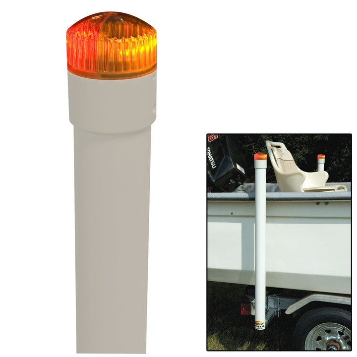 C.E. Smith C.E. Smith 40" L.E.D. Post Boat Guide-On Trailering