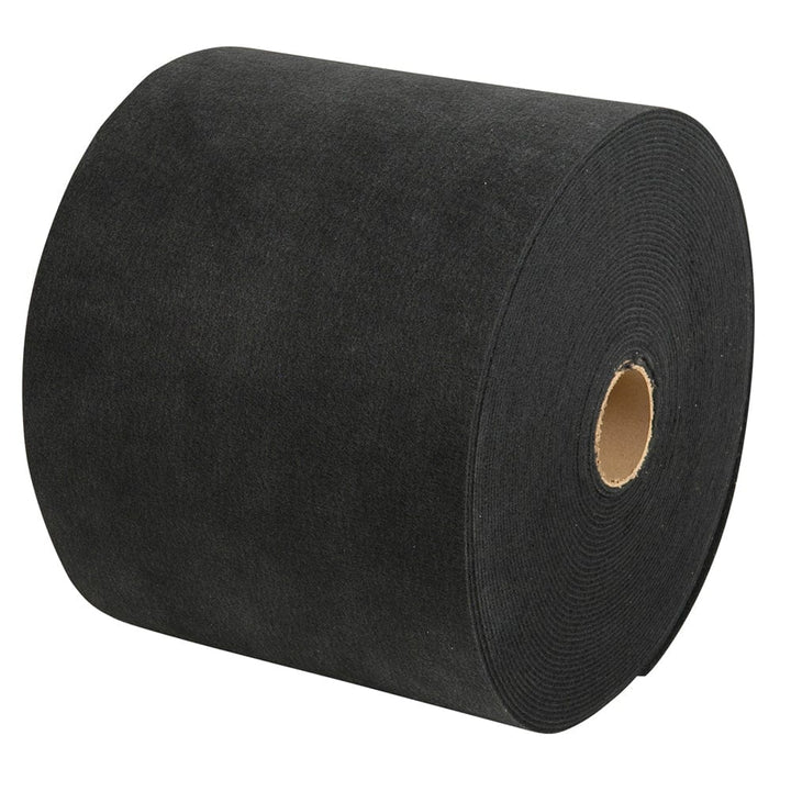 C.E. Smith C.E. Smith Carpet Roll - Black - 18"W x 18&