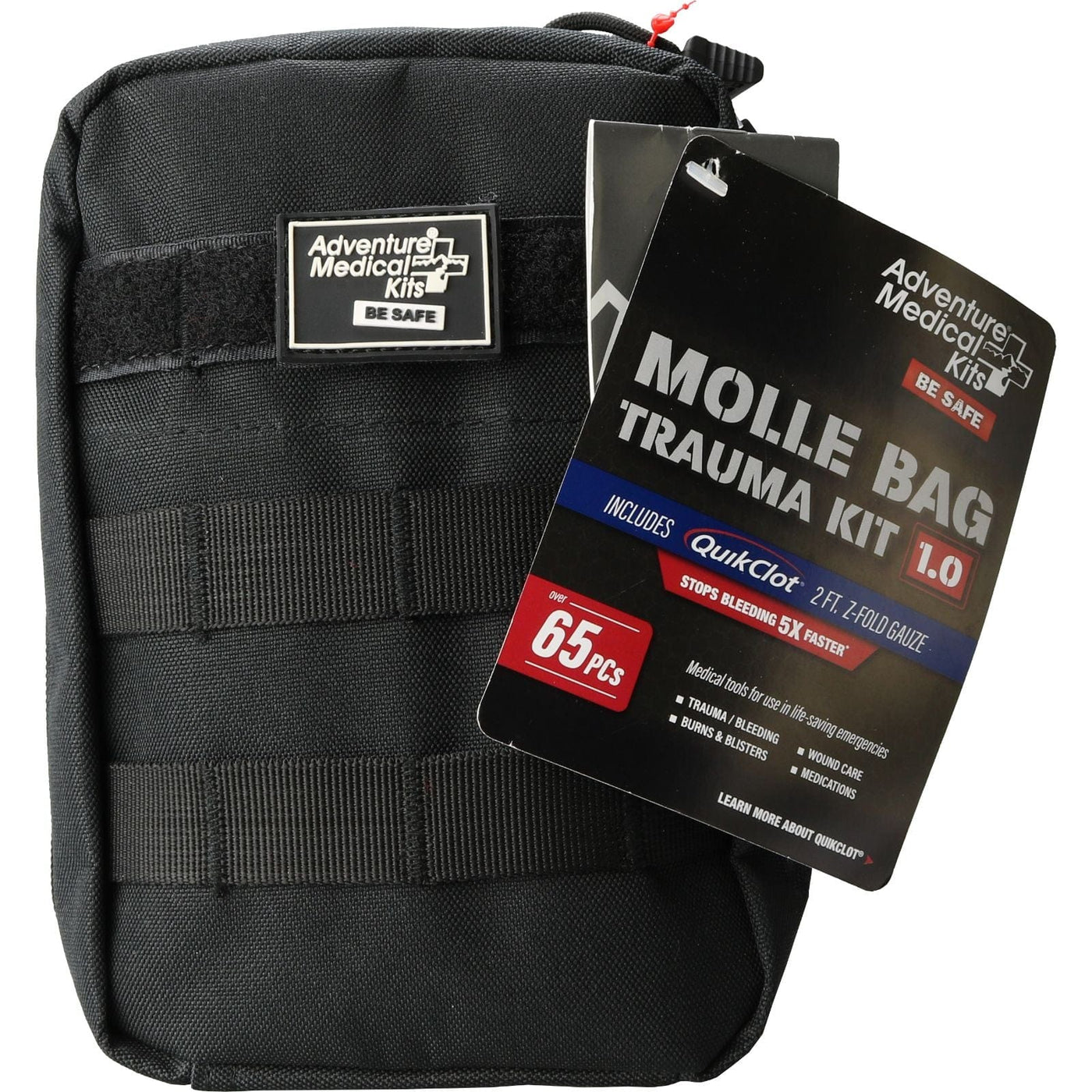 Adventure Medical Kits Adventure Medical Kits Molle Bag Trauma Kit 1.0 Black Camping And Outdoor