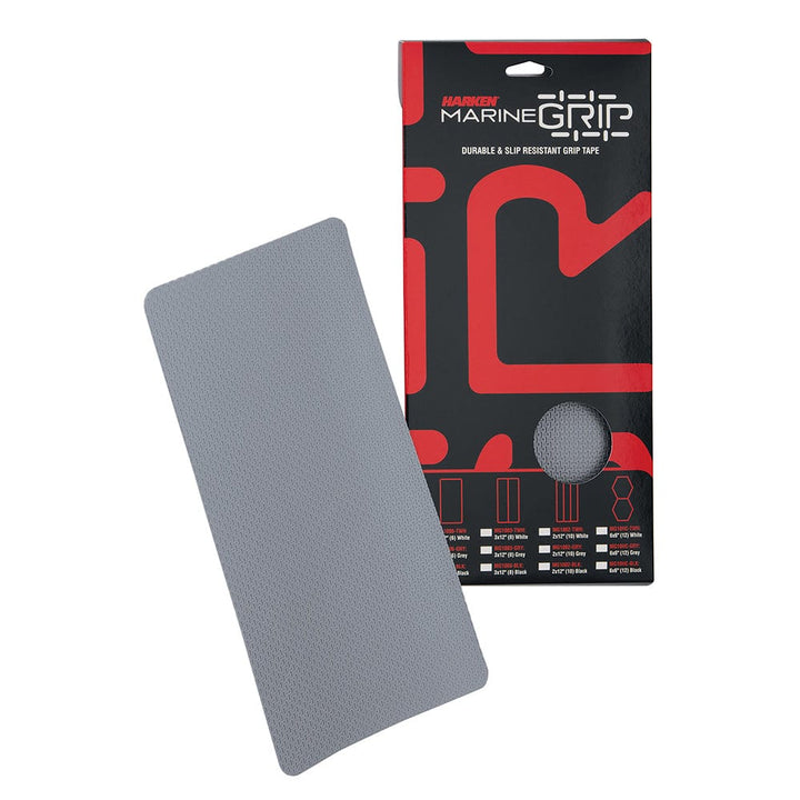 Harken Harken Marine Grip Tape - 6 x 12" - Grey - 6 Pieces Camping