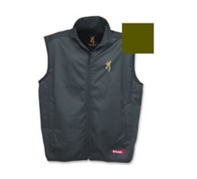 Browning Browning Soft Shell Addheat Vest - CLOSEOUT Vest Only / Small Clothing