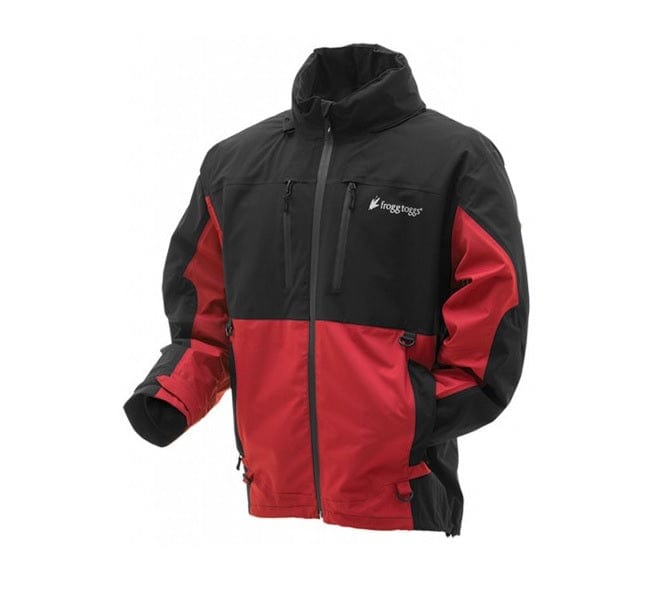 Pilot Guide Jacket in Red/Black