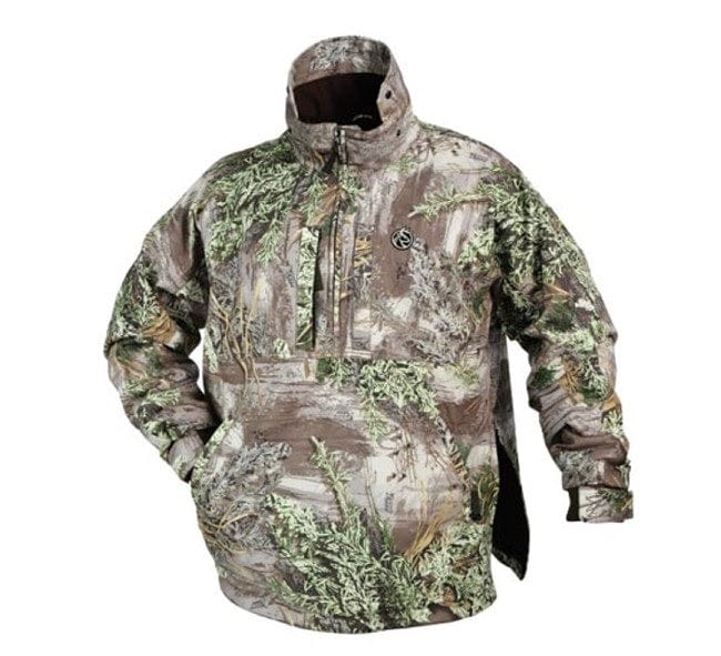 Rut Wear Rut Wear Mid Season Wind/Waterproof Pullover - CLOSEOUT MossyOak Breakup Infinity / Small clothing