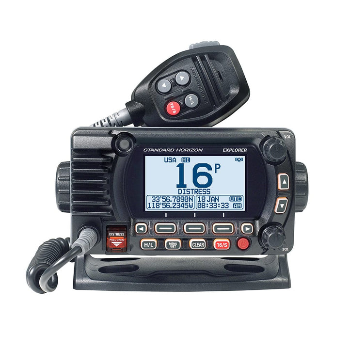 Standard Horizon Standard Horizon GX1850 Fixed Mount VHF - NMEA 2000 - Black Communication