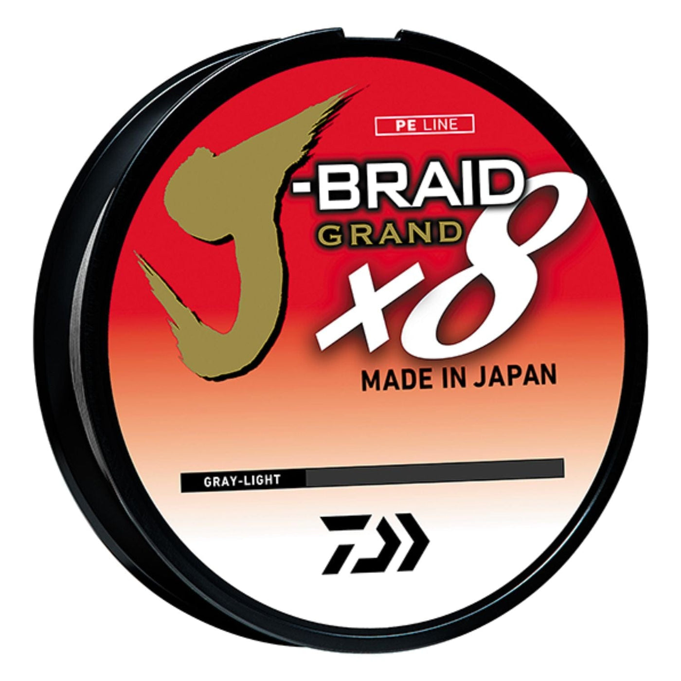 Daiwa Daiwa J-Braid Grand 8X 300YDS Gray Light Fishing
