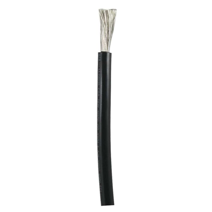 Ancor Ancor Black 1/0 AWG Battery Cable - Sold By The Foot Electrical