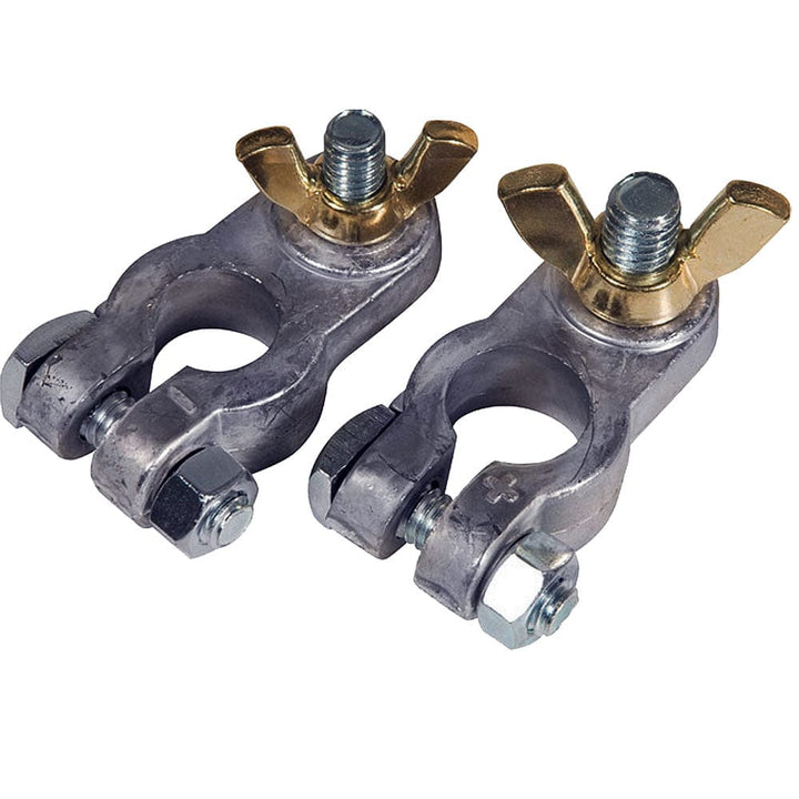 Ancor Ancor Lead Battery Terminal - 5/16" & 3/8" Stud - Positive & Negative Combo Electrical