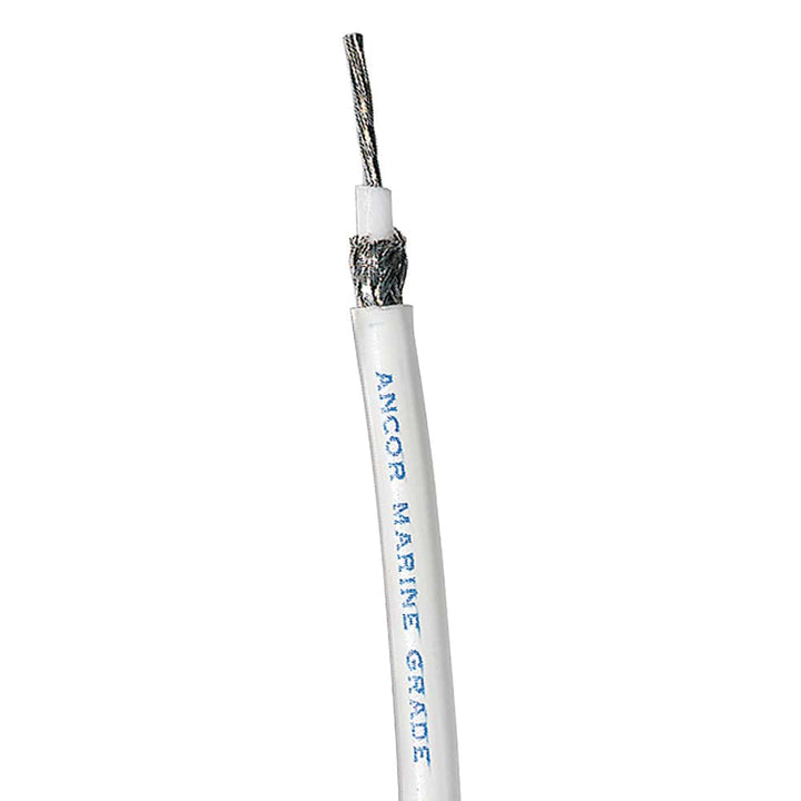 Ancor Ancor RG 8X White Tinned Coaxial Cable - 250&