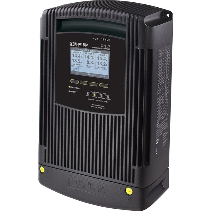Blue Sea Systems Blue Sea 7532 P12 Gen2 Battery Charger - 40A - 3-Bank Electrical