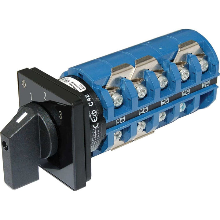 Blue Sea Systems Blue Sea 9077 Switch, AC 240VAC 63A OFF +3 Positions Electrical