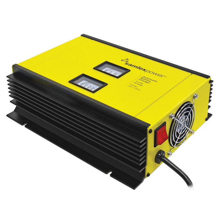 Samlex America Samlex 50A Battery Charger - 12V - 2-Bank - 3-Stage w/Dip Switch & Lugs - Includes Temp Sensor Electrical