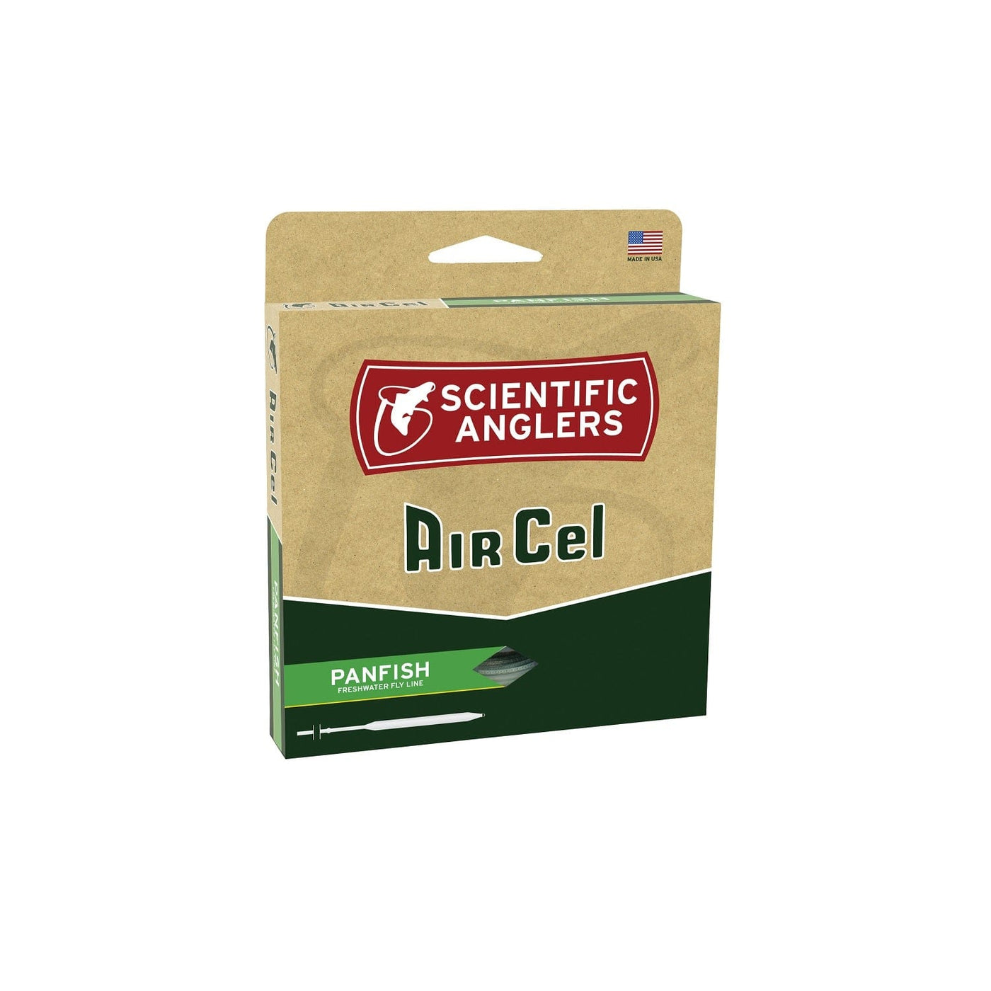 Scientific Anglers Scientific Anglers AirCel Floating Panfish Fly Line-5 6-Orng Fishing