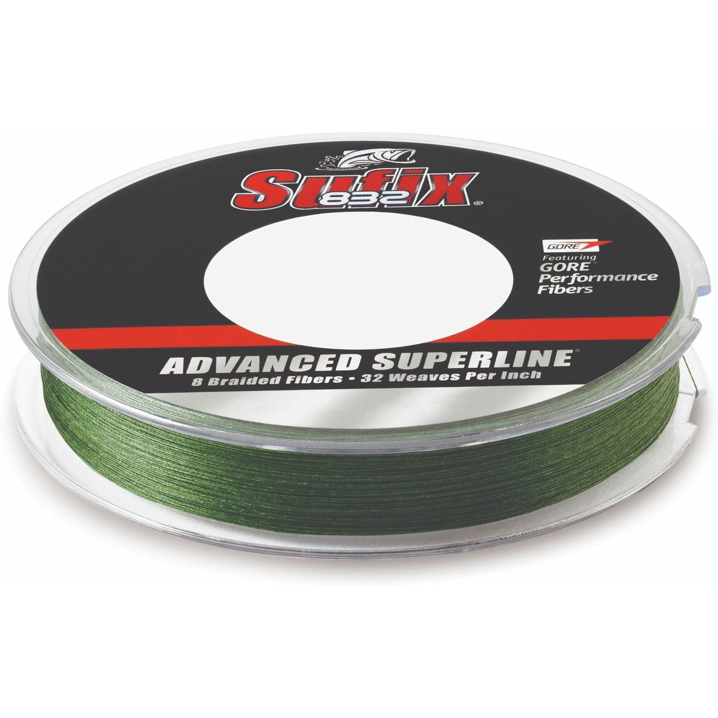 Sufix Sufix Advanced Superline 832 Braid lb 300 300 yards / 20 lb / LowVis Green Fishing