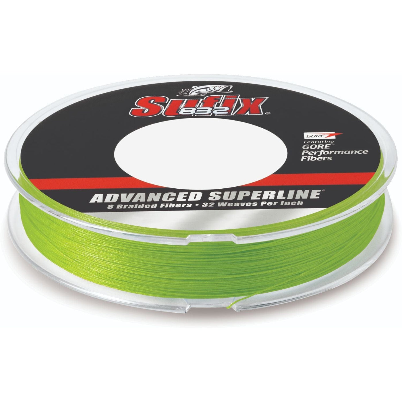 Sufix Sufix Advanced Superline 832 Braid lb 300 300 yards / 30 lb / Neon Lime Fishing