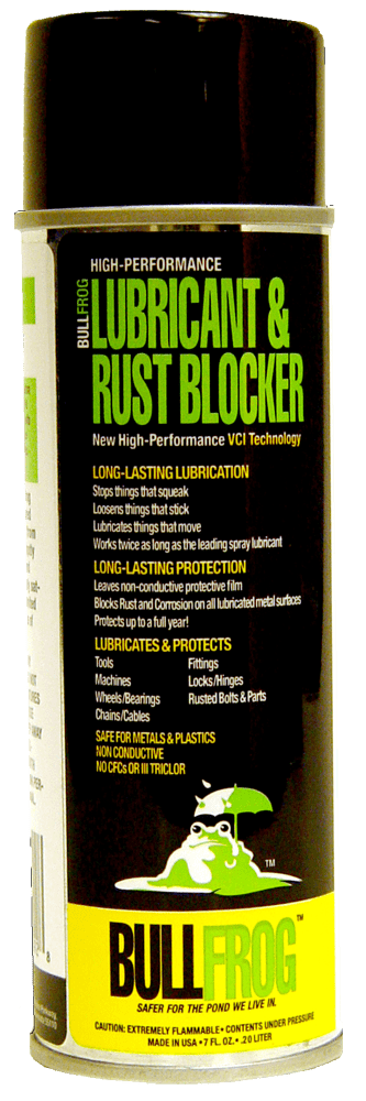 Bull Frog Bull Frog Lubricant W/rust Blocker, Bull Frog 35293692 Lube W/rust Blocker 5.75oz Gun Care