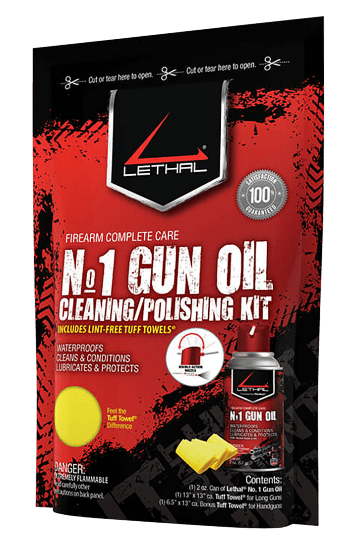CLEAN CONTROL/LETHAL PROD Clean Control/lethal Prod No. 1, Lethal 956467k No.1 Gun Cleaning Kit Gun Care