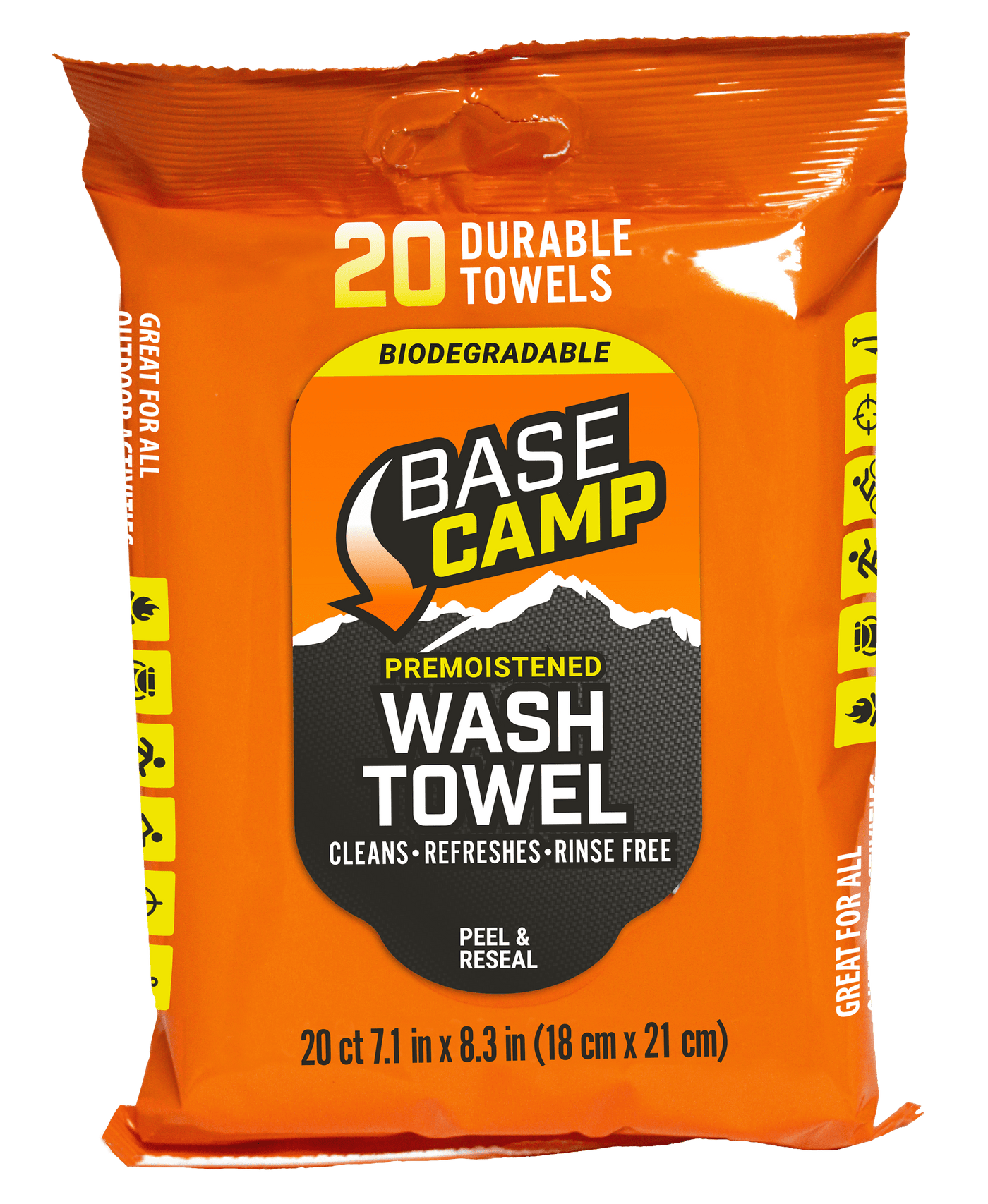DEAD DOWN WIND (ARCUS) Dead Down Wind (arcus) Base Camp, Ddw 1356    Camp Wash Towels - 7" X 8" Gun Care