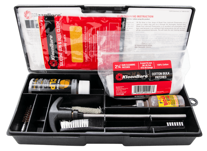 Kleen-Bore Kleen-bore Tactical/police, Kln Ps50 .38/.357/ 9mm Semi-autos/revolvers Gun Care