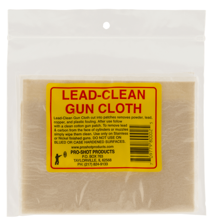 Pro-Shot Pro-shot Lead Clean, Proshot Lcc Lead Clean Gun Cloth Gun Care