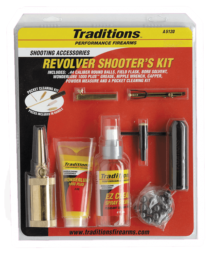 Traditions Traditions Sportsmans, Trad A5120 Revolver Sportsmans Kit Gun Care