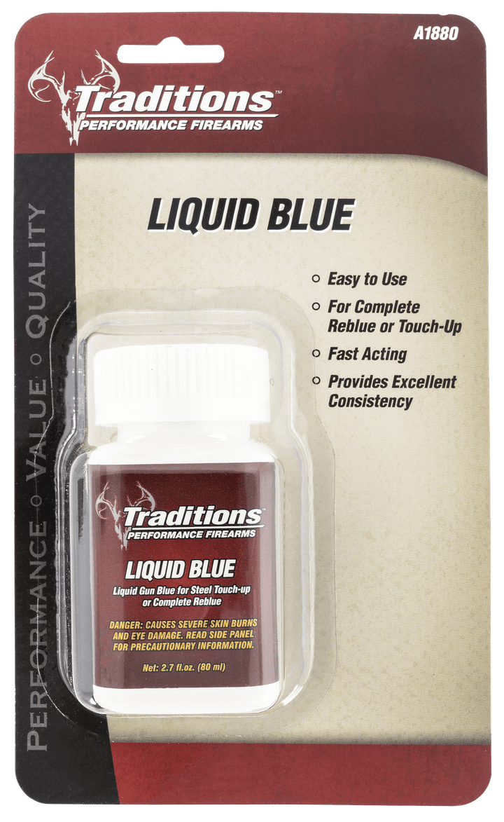 Traditions Traditions , Trad A1880 Liquid Blue Steel 2.7oz Gun Care