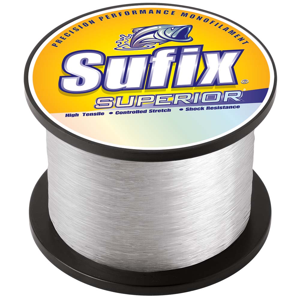 Sufix Sufix Superior Clear Monofilament - 50lb - 2405 yds Hunting & Fishing
