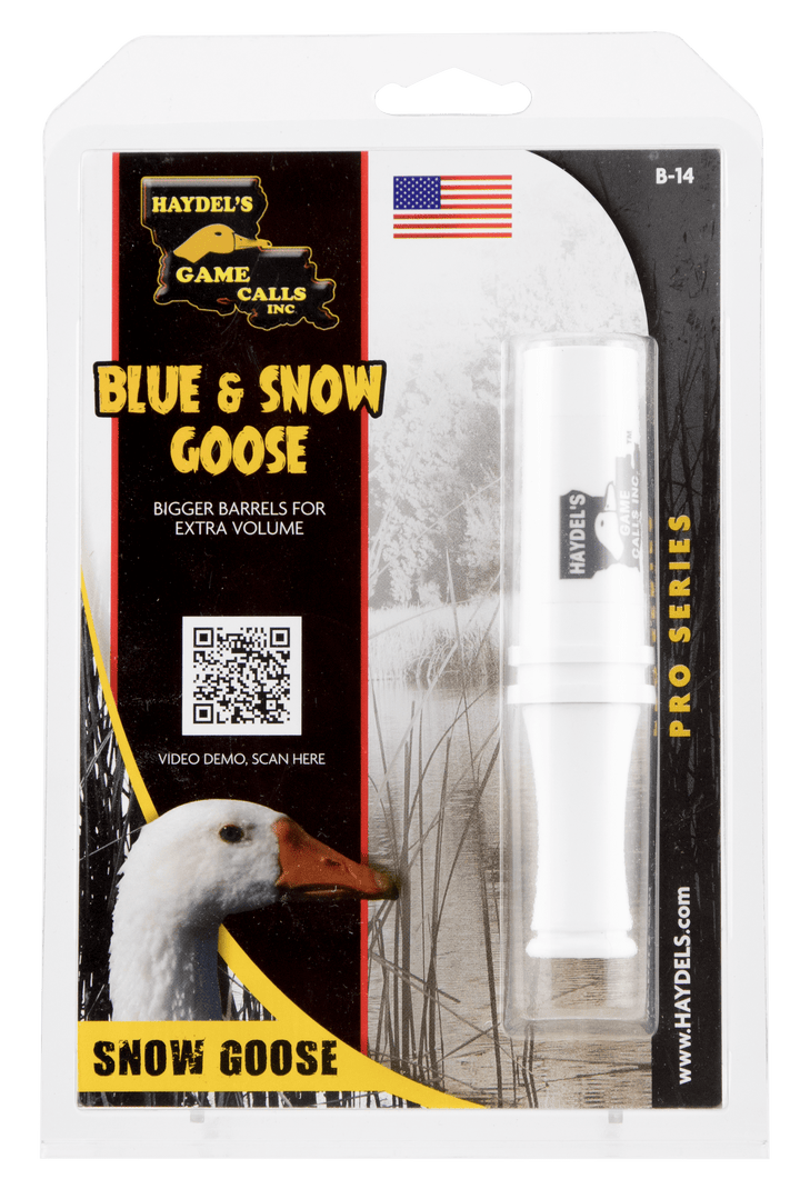 Haydel Game Calls Haydels Blue & Snow Goose, Hay B14 Blue/snow Goose Hunting