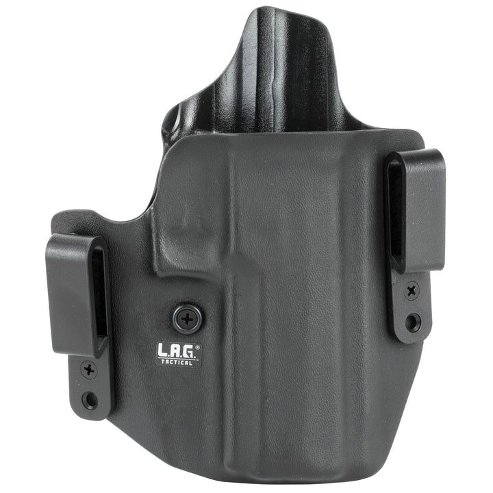 L.A.G. Tactical, Inc. Lag Dfndr Sig P320f Owb/iwb Blk Rh Holsters