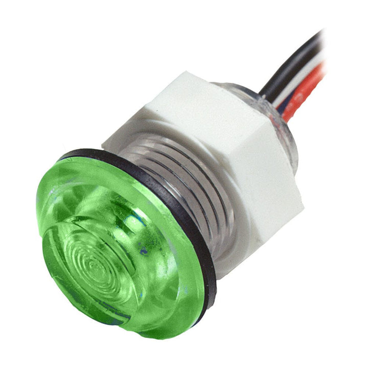 Innovative Lighting Innovative Lighting LED Bulkhead Livewell Light Flush Mount - Green Lighting