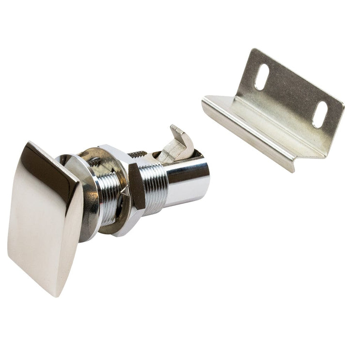 Sea-Dog Sea-Dog Push Button Cabinet Latch - Rectangular Marine Hardware