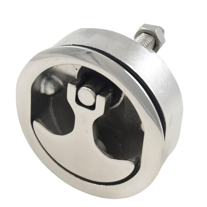Whitecap Whitecap Compression Handle Stainless Steel Non-Locking 3" OD - 1/4 Turn Marine Hardware