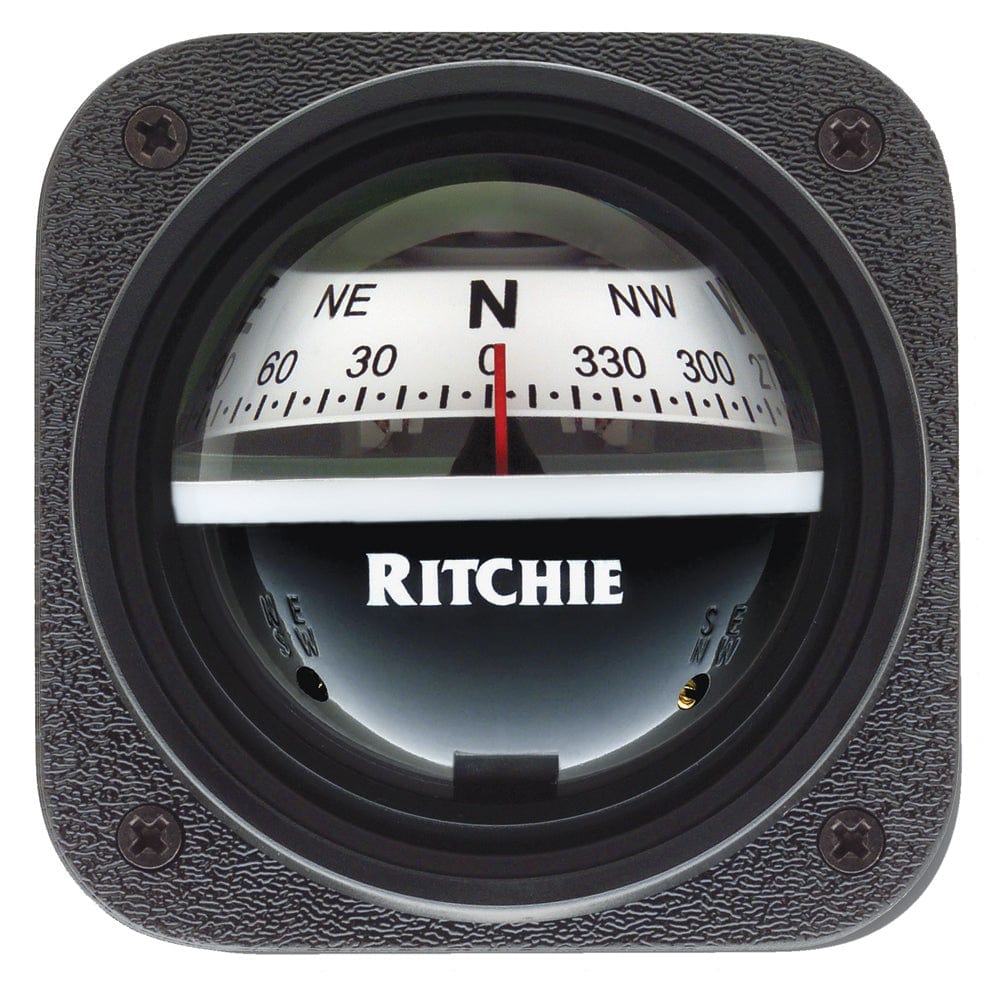 Ritchie Ritchie V-537W Explorer Compass - Bulkhead Mount - White Dial Marine Navigation & Instruments