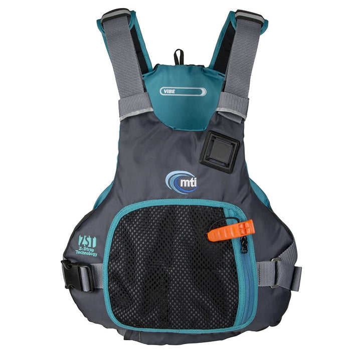MTI Life Jackets MTI Vibe Life Jacket - Black/Turquoise - Large/X-Large Marine Safety