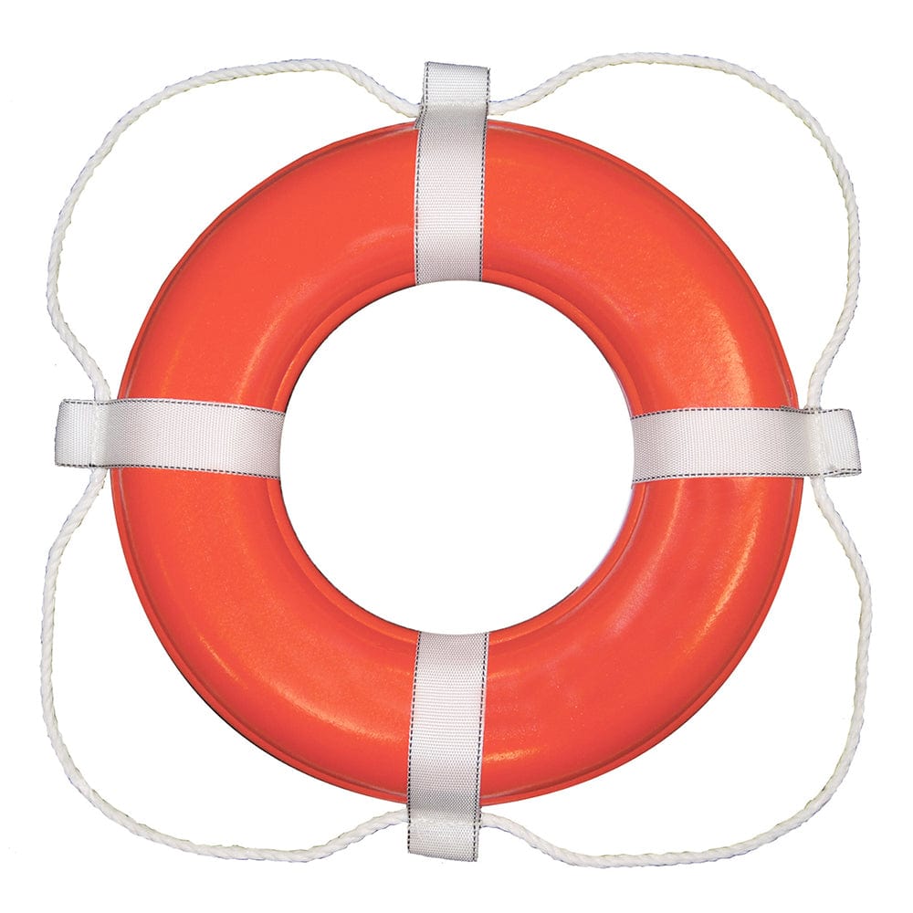 Taylor Made Taylor Made Foam Ring Buoy - 20" - Orange w/White Grab Line Marine Safety