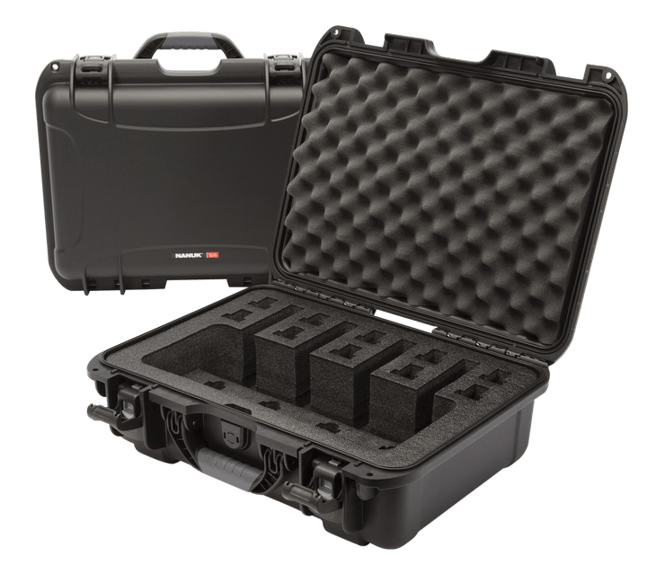 NANUK (PLASTICASE INC) Nanuk (plasticase Inc) 925, Nanuk 9254up1 Nanuk Case W/foam 4up Black Firearm Accessories