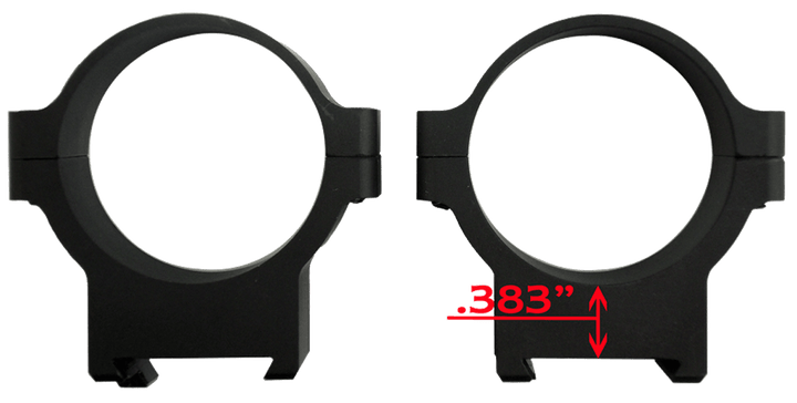 CZ Cz Scope Rings, Cz 40012 Alum Scope Rings 34mm Cz550/557 Low Matte Optics Accessories