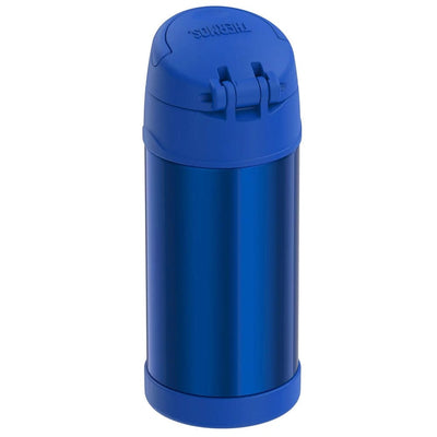 Thermos Thermos FUNtainer® Stainless Steel Insulated Blue Water Bottle w/Straw - 12oz Outdoor
