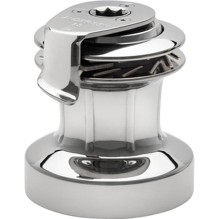 ANDERSEN ANDERSEN 18 ST FS Self-Tailing Manual Single Speed Winch - Full Stainless Sailing