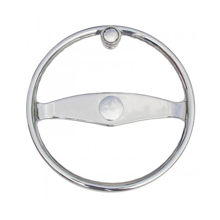 Schmitt & Ongaro Marine Schmitt & Ongaro - Ongaro Wheel - 15.5" w/Knob for 3/4" Teleflex Tapered Shaft Marine Hardware