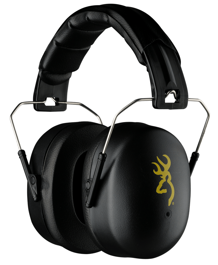 Browning Browning Hdr, Brn 12699 Hdr Ear Muffs 37db Black Shooting