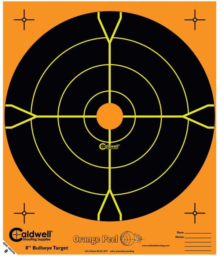 Caldwell Caldwell Orange Peel, Cald 555050 5in Op Bulls-eye 50pk Shooting