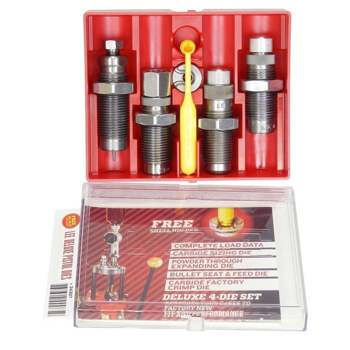 Lee Precision Lee Precision 4 Die Set 380 Auto ACP Carbide Shooting