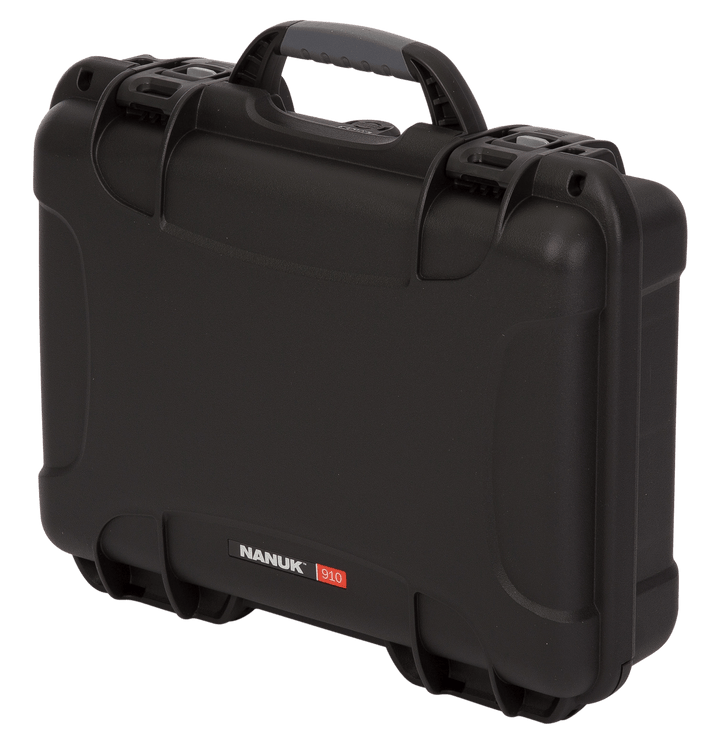 NANUK (PLASTICASE INC) Nanuk (plasticase Inc) 910, Nanuk 9101001 Nanuk Case W/foam Black Shooting